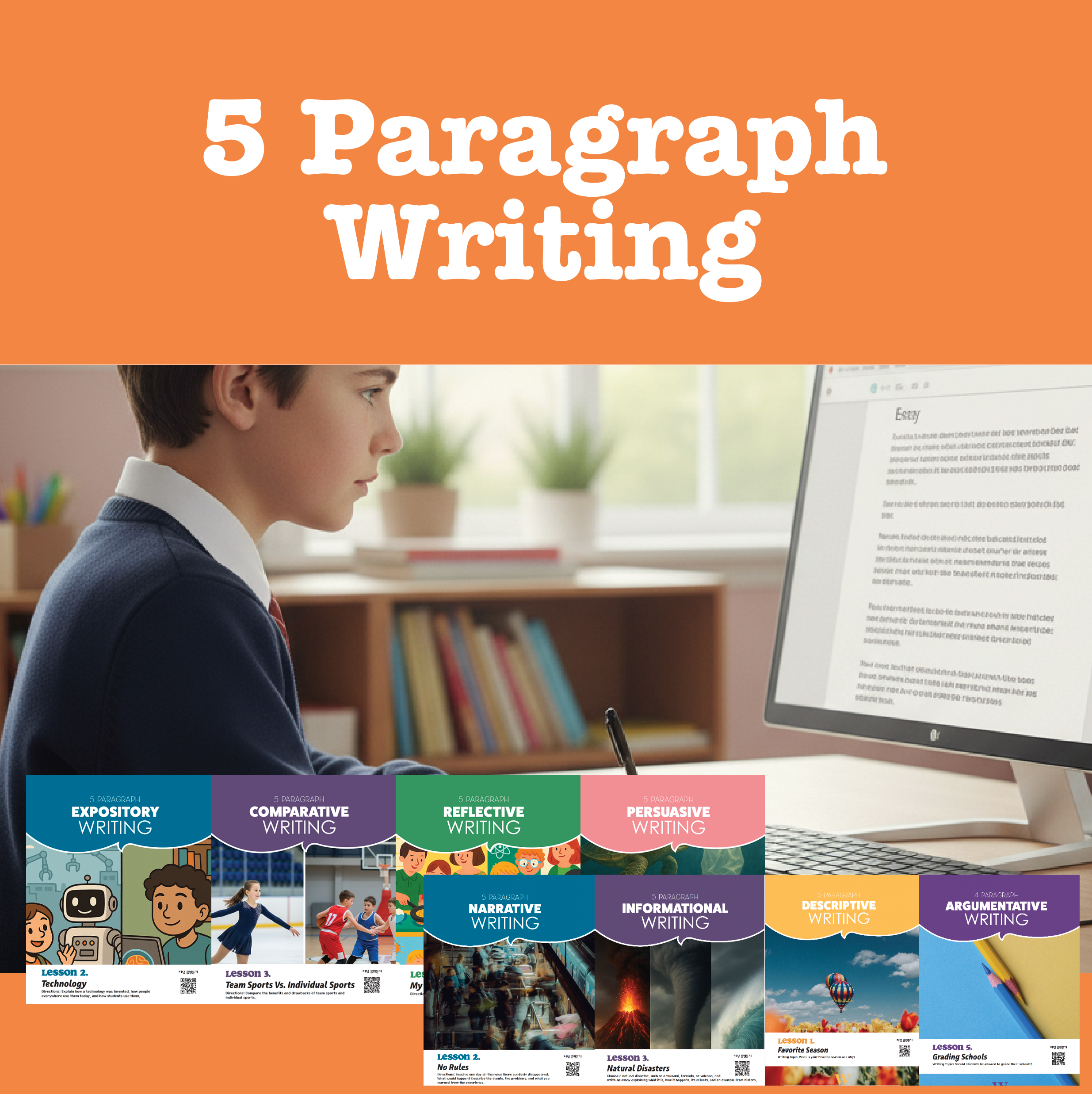 5 Paragraph Writing 4 Week Course 2025.October