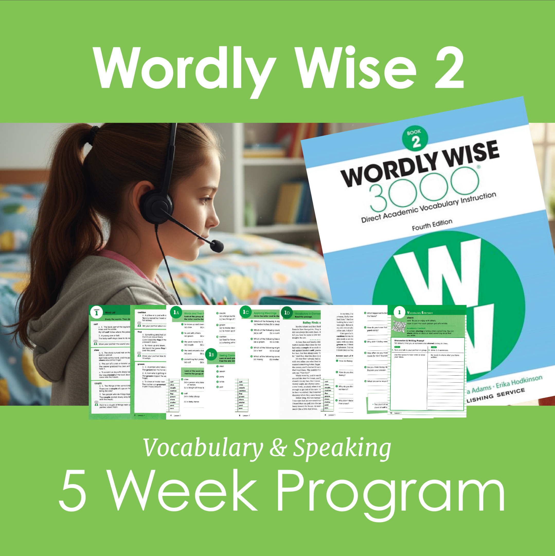 Wordly Wise 2 2025 December-January 5 Week Program