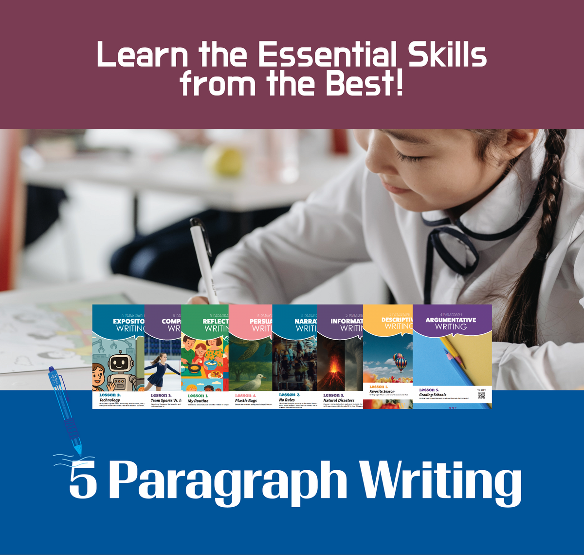 5 Paragraph Writing 4 Week Course 2026. September-October