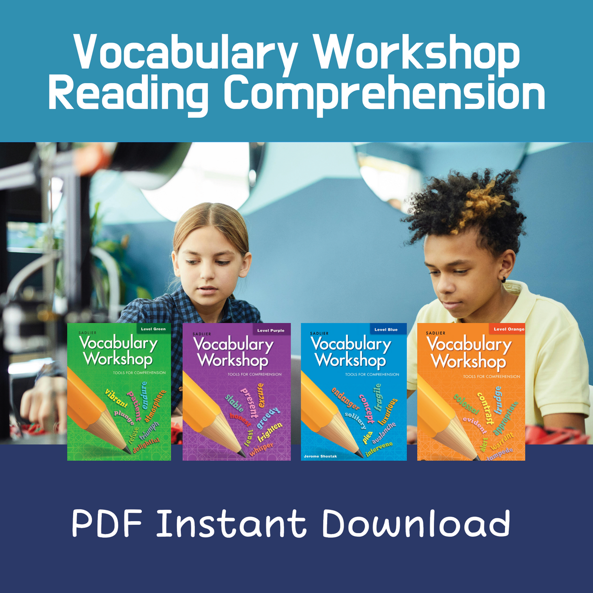 Vocabulary Workshop Reading Worksheets